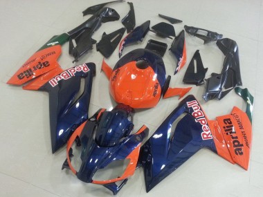 Online 2006-2011 Aprilia RS125 Motorcycle Fairings - Orange Dark Blue Canada