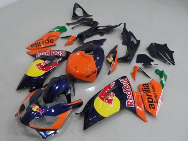 Online 2006-2011 Aprilia RS125 Motorcycle Fairings - Orange Red Yellow Dark Blue Red Bull Canada