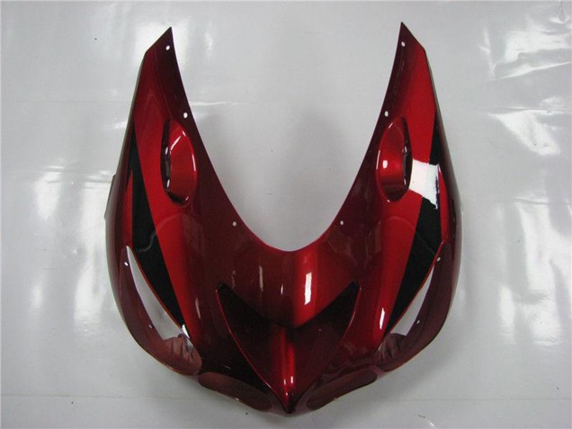 2006-2011 Kawasaki ZX14R ZZR1400 Motorcycle Fairings - Red Black Canada