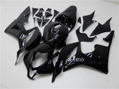 Online 2007-2008 Honda CBR600RR Motorcycle Fairings - Glossy Black Canada