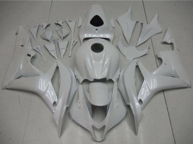 Online 2007-2008 Honda CBR600RR Motorcycle Fairings - Pearl White Canada