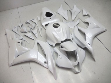 Online 2007-2008 Honda CBR600RR Motorcycle Fairings - Pearl White Canada