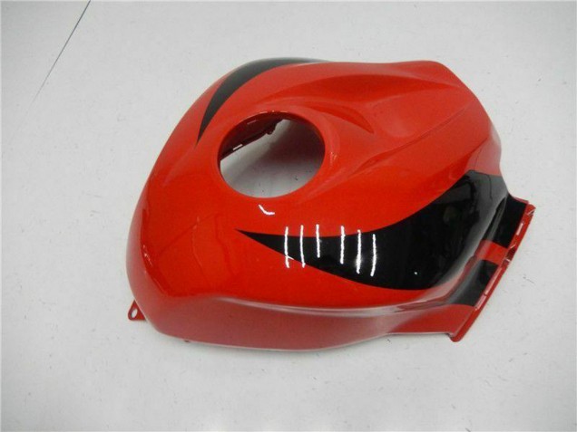 2007-2008 Honda CBR600RR Motorcycle Fairings - Red Matte Black with Decals Canada