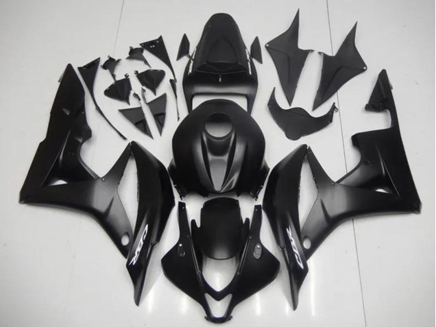 2007-2008 Honda CBR600RR Motorcycle Fairing - Matte Black Canada