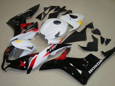 Online 2007-2008 Honda CBR600RR Motorcycle Fairings - White Yellow Red Glossy Black Canada