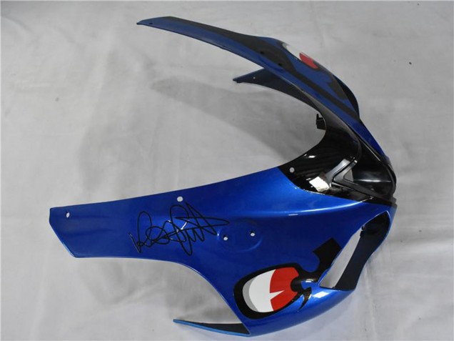 2007-2008 Kawasaki ZX6R Motorcycle Fairings - Blue Shark Canada