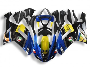 Online 2007-2008 Kawasaki ZX6R Motorcycle Fairings - Blue Shark Canada