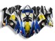 2007-2008 Kawasaki ZX6R Motorcycle Fairings - Blue Shark Canada
