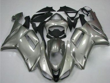 Online 2007-2008 Kawasaki ZX6R Motorcycle Fairings - Grey Canada