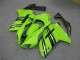 2007-2008 Kawasaki ZX6R Motorcycle Fairing Kits - Green Black Canada