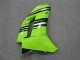 2007-2008 Kawasaki ZX6R Motorcycle Fairing Kits - Green Black Canada