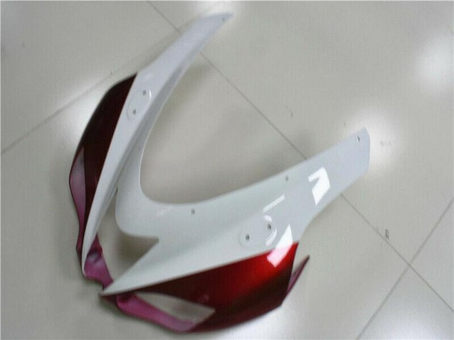 2007-2008 Kawasaki ZX6R Motorcycle Fairings - White Black Red Canada