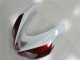 2007-2008 Kawasaki ZX6R Motorcycle Fairings - White Black Red Canada