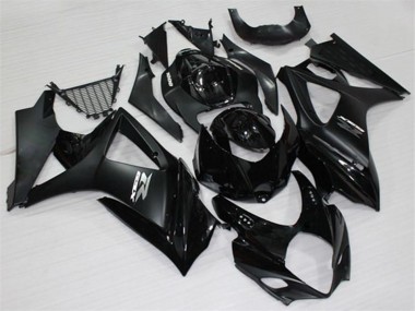 Online 2007-2008 Suzuki GSXR 1000 Motorcycle Fairings - Glossy Black Matte Black White Canada
