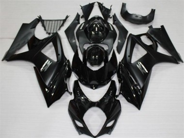 Online 2007-2008 Suzuki GSXR 1000 Motorcycle Fairings - Glossy Black Matte Black White Canada