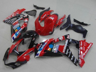 Online 2007-2008 Suzuki GSXR 1000 Motorcycle Fairings - Red Black Blue White JOMO Canada
