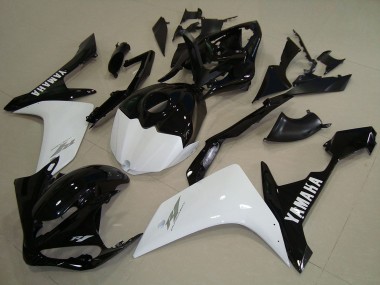 Online 2007-2008 Yamaha YZF R1 Motorcycle Fairings - White Black Canada