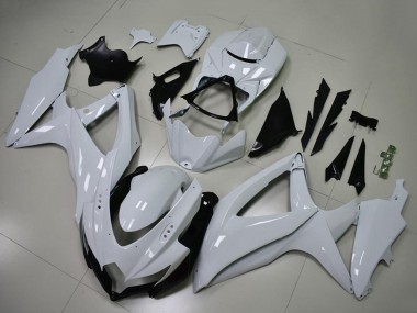 Online 2008-2010 Suzuki GSXR 600/750 Motorcycle Fairings - Glossy White Canada