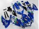 2008-2010 Suzuki GSXR 600/750 Motorcycle Fairings - Blue White Green Black Canada