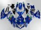 2008-2010 Suzuki GSXR 600/750 Motorcycle Fairings - Blue White Green Black Canada