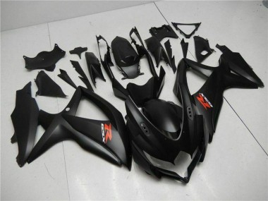 Online 2008-2010 Suzuki GSXR 600/750 Motorcycle Fairings - Matte Black Red Canada