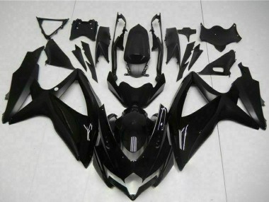 Online 2008-2010 Suzuki GSXR 600/750 Motorcycle Fairings - Glossy Black Matte Black Canada
