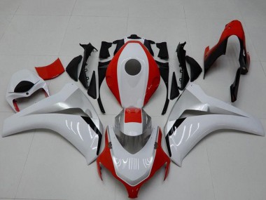 Online 2008-2011 Honda CBR1000RR Motorcycle Fairings - White Red Canada