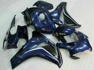 Online 2008-2011 Honda CBR1000RR Motorcycle Fairings - Dark Blue Glossy Black Canada