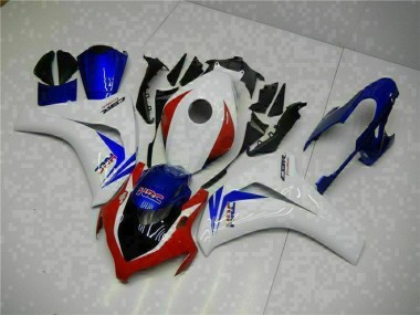 Online 2008-2011 Honda CBR1000RR Bike Fairings - White Red Blue HRC Canada