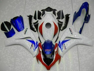 Online 2008-2011 Honda CBR1000RR Bike Fairings - White Red Blue HRC Canada