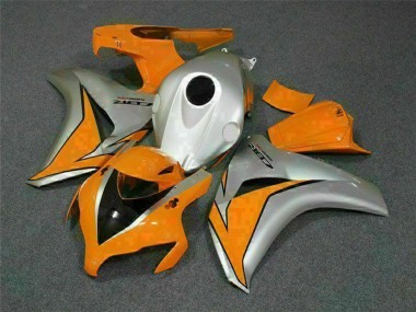 Online 2008-2011 Honda CBR1000RR Motorcycle Fairings - Silver Orange Canada