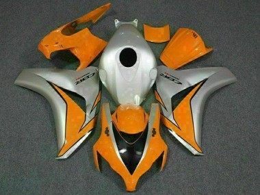 Online 2008-2011 Honda CBR1000RR Motorcycle Fairings - Silver Orange Canada