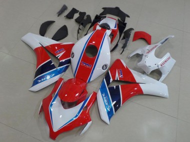 Online 2008-2011 Honda CBR1000RR Motorcycle Fairing Kits - White Red Blue HRC Canada