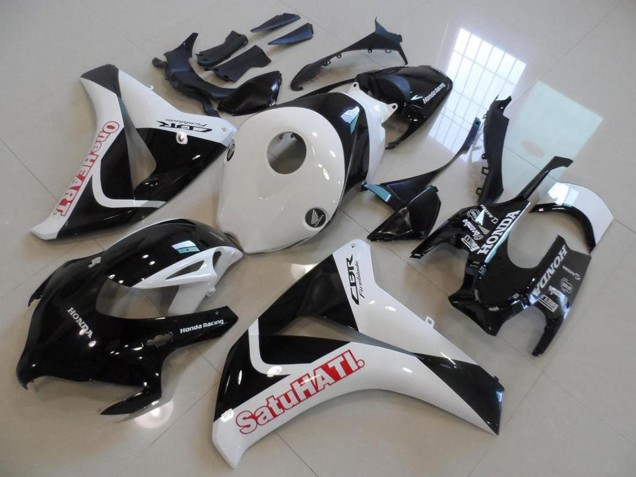 2008-2011 Honda CBR1000RR Motorcycle Fairings - White Glossy Black Red Satuhati Canada