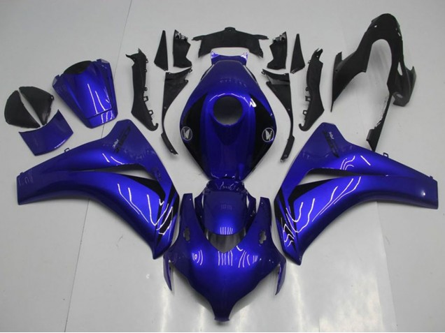 2008-2011 Honda CBR1000RR Motorcycle Fairings - Blue Black Canada