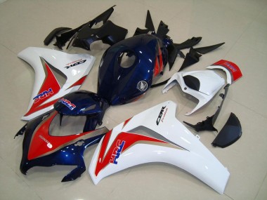 Online 2008-2011 Honda CBR1000RR Motorcycle Fairings - White Red Blue HRC Canada