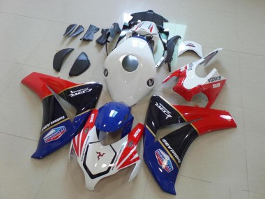 Online 2008-2011 Honda CBR1000RR Motorcycle Fairings - White Red Blue Glossy Black TT Legends Canada