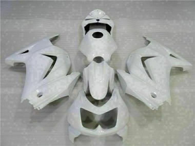 Online 2008-2012 Kawasaki EX250 Motorcycle Fairings - White Canada