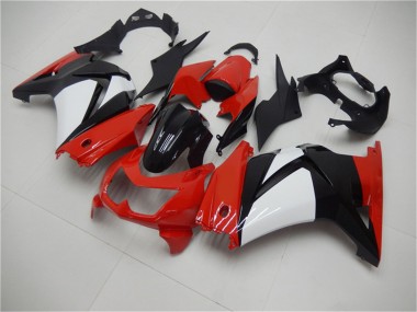Online 2008-2012 Kawasaki EX250 Motorcycle Fairings - Red White Black Canada