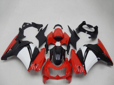 Online 2008-2012 Kawasaki EX250 Motorcycle Fairings - Red White Black Canada