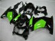 2008-2012 Kawasaki EX250 Motorcycle Fairings - Glossy Black Green Canada