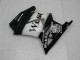 2008-2012 Kawasaki EX250 Motorcycle Fairings - Glossy Black White West Canada