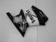 2008-2012 Kawasaki EX250 Motorcycle Fairings - Glossy Black White West Canada