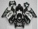 2008-2012 Kawasaki EX250 Motorcycle Fairings - Glossy Black White West Canada