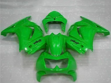 Online 2008-2012 Kawasaki EX250 Motorcycle Fairings - Green Canada