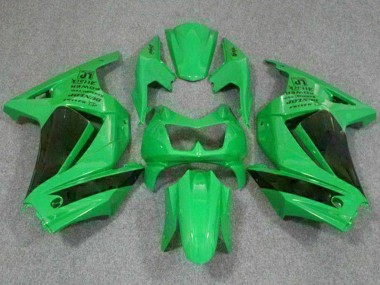 Online 2008-2012 Kawasaki EX250 Motorcycle Fairings - Green Black Canada