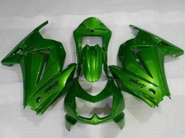 Online 2008-2012 Kawasaki EX250 Motorcycle Fairings - Green Ninja Canada