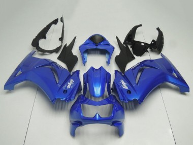 Online 2008-2012 Kawasaki ZX250R Motorcycle Fairings - Blue Canada