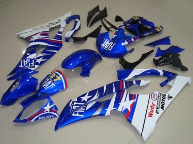 Online 2008-2016 Yamaha YZF R6 Motorcycle Fairings - White Blue Fiat Motul Michelin 27 Canada