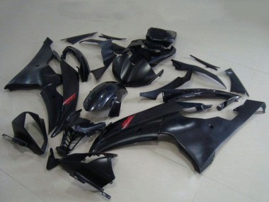 Online 2008-2016 Yamaha YZF R6 Motorcycle Fairings - Glossy Black Matte Black Canada